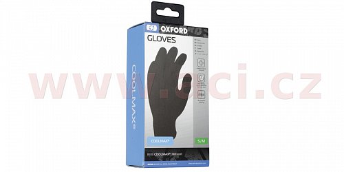 vložky do rukavic Coolmax®, OXFORD (černé)